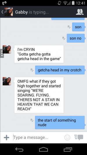 ... school musical hsm gabby puns im crying kik bae wildcats city-of-runes