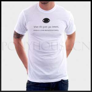 FUNNY QUOTE English T-shirt cotton Lycra top 11016 Fashion Brand t ...