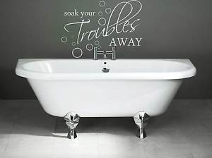 soak-away-your-troubles-quote-Bathroom-Wall-Quote-Art-Stickers-Wall ...