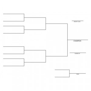 man wrestling bracket