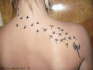 Dandelion tattoos meanings