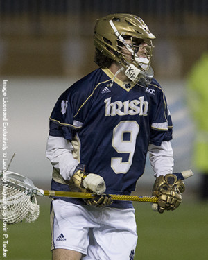 Notre Dame goalie Conor Kelly(above) made 12 saves in the win over ...