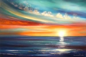 Colorful Sunset Paintings