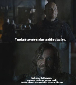 The Hound is a beast!