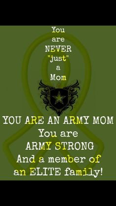 Army #Mom - Yup, Proud Army Mom! http://art4mil.com/ArmyMoms