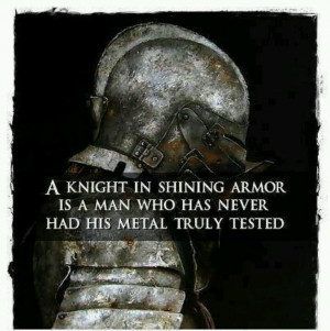 Knight in shining armor