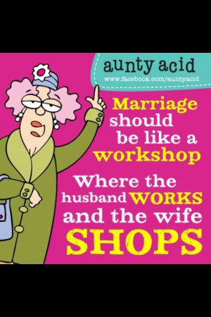 Aunty Acid Quotes For Husbands