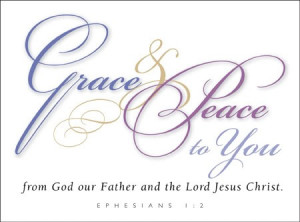grace and peace