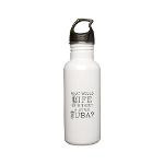 Tuba Quote Life Stainless Water Bottle 0.6L