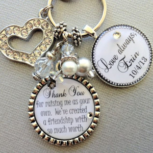 STEP MOTHER of the BRIDE gift, Personalized- wedding quote, thank you ...