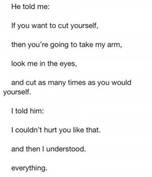 Self Harm Quotes And Sayings Lets stop self harm.