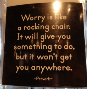 Worry Quotes