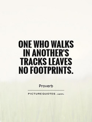 Footprint Quotes And Sayings Footprints Picture Quote