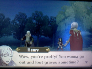 Random Stuff of Randomness, Pick up lines with Henry the dark mage.