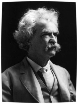 Mark Twain was an avid smoker and master riverboat pilot among many ...