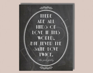 ... twice - Movie Quote - Famous Book Quote - Wall Art - Typography Art