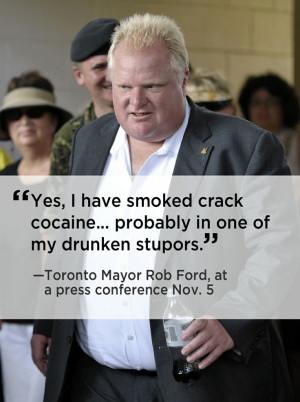 21 Memorable Quotes From 2013 - rob ford