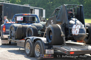 ... with this car to run Indiana Sprint Week. – T.J. Buffenbarger Photo