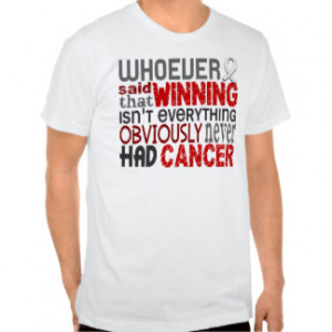Inspirational Lung Cancer Quotes T-shirts & Shirts