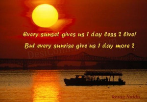 Good Morning Sunrise Quotes Every sunrise