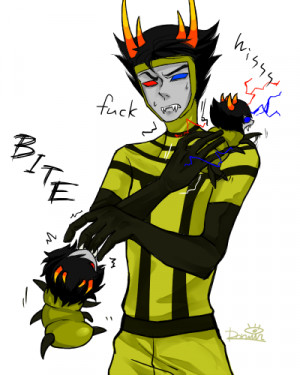 homestuck sollux dormir psiioniic Captor mituna wriggler
