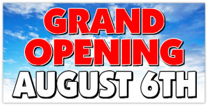 Grand Opening Banner 106