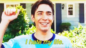 movie college justin long accepted i hate my life animated GIF