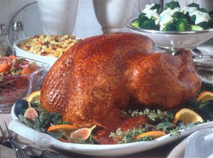 Photo du traditionnel repas de Thanksgiving. (PRNewsFoto/Butterball ...