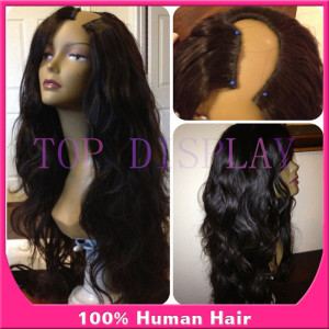 Color body wave u part wig Brazilian Human Hair cheap U Part Wigs