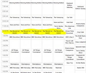 KUOW seems to think it is a commercial radio station and has begun ...