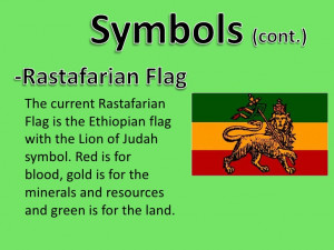 Rastafarian Symbols Their Meanings The current rastafarian flag