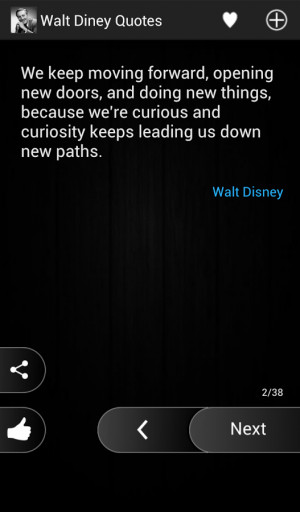 Walt Disney Quotes - screenshot