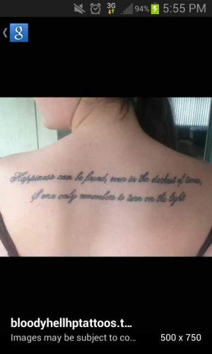 Back > Gallery For > Albus Dumbledore Quotes Tattoos