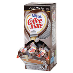 Coffee-Mate® Liquid Coffee Creamer, Café Mocha, 0.375 oz Cups, 50 ...