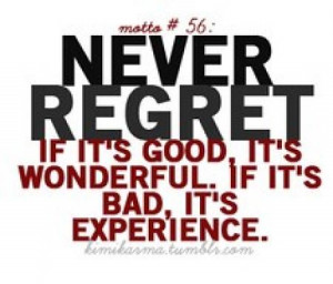 regret quote â never did quotes with pictures regrets sayings