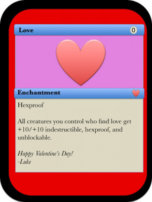 Magic Love Card for Valentine’s Day