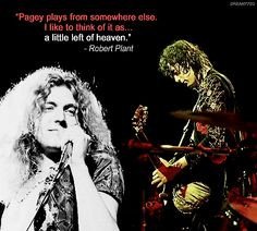 ... custard-pie.com/ Robert Plant quote about Jimmy Page -- Led Zeppelin