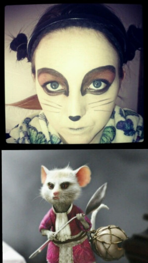 Dormouse inspired makeup- Just for you, Ashley!