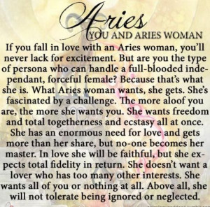 Aries women