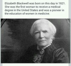 Elizabeth Blackwell More