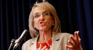 Jan Brewer is pictured here. | AP Photo