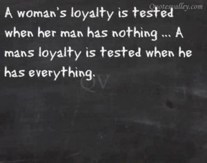 Woman’s Loyalty Is Tested When Her Man Has Nothing