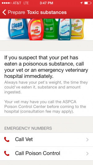 ... Use the Pet First Aid App (and Scare Your Human Mom at the Same Time