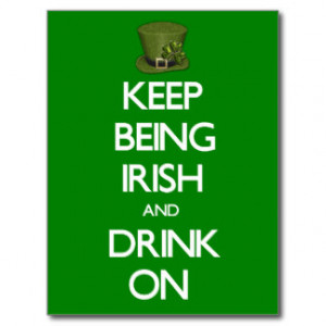 Funny Irish Sayings Postcards