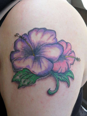 Related Pictures hibiscus flower art tattoo on shoulder