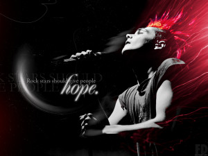 Gerard Way Wallpaper-Quote O3 by FeeDouce