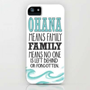 Ownza - ohana means family.. lilo and stitch disney... iPhone & iPod ...