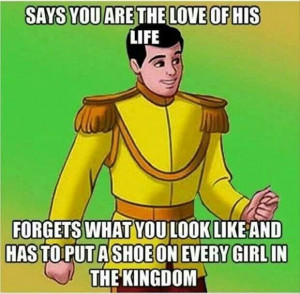Disney’s Prince Charming Meets Cinderella Meme
