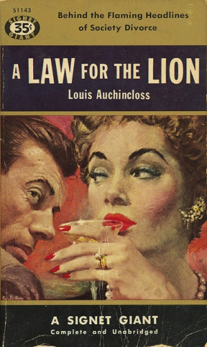Louis #Auchincloss #law for the #lion #crime #thriller #legal