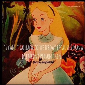 Disney's Alice in Wonderland Quote